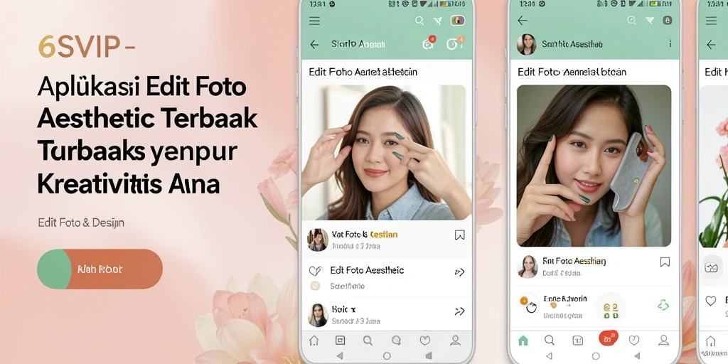 Tampilan antarmuka 6SVIP yang sederhana dan estetis.