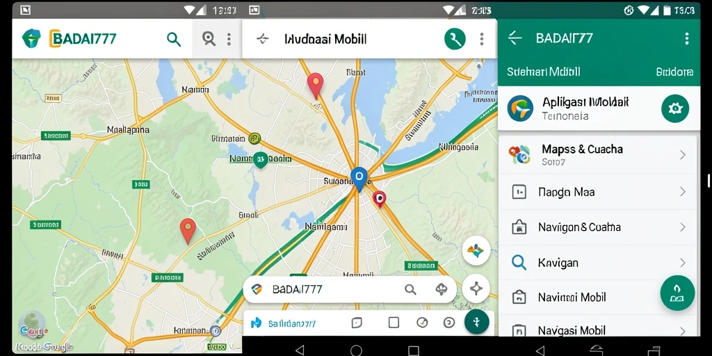 Antarmuka intuitif BADAI777 untuk navigasi mobil yang user-friendly.