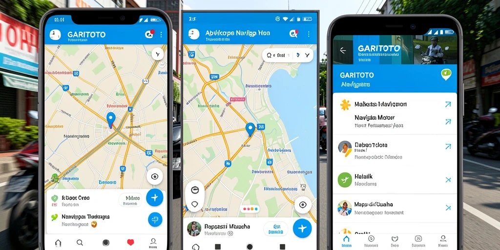 Antarmuka pengguna GARITOTO yang sederhana dan intuitif.