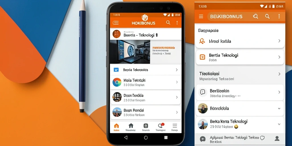 Tampilan antarmuka HOKIBONUS yang modern dan informatif.