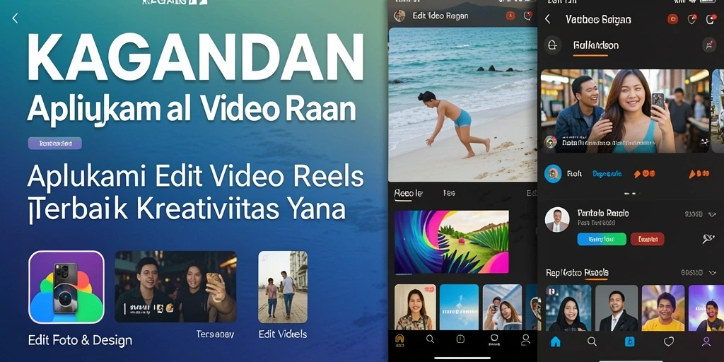 Tampilan antarmuka KAGANDAN yang modern dan mudah digunakan.