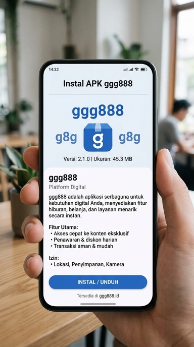 Unduh dan Instal APK ggg888 untuk Android di Indonesia